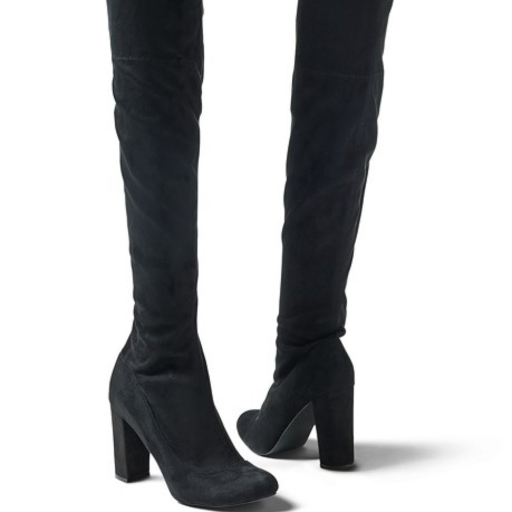 Knee high sock boots